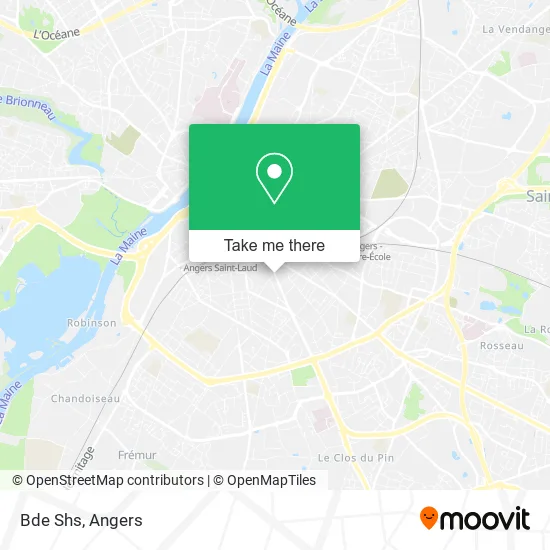 Bde Shs map