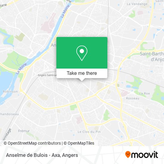 Anselme de Bulois - Axa map