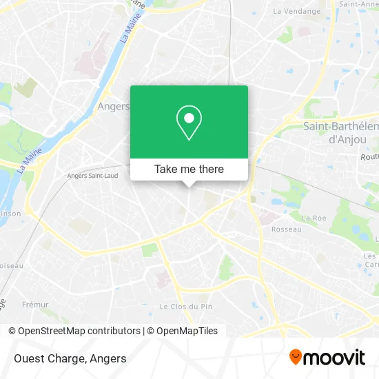 Ouest Charge map