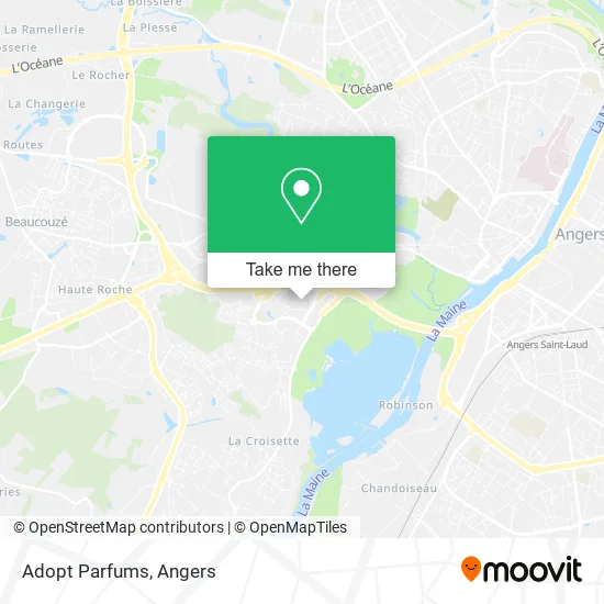 Adopt Parfums map
