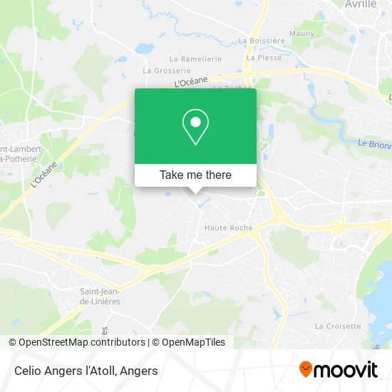 Celio Angers l'Atoll map
