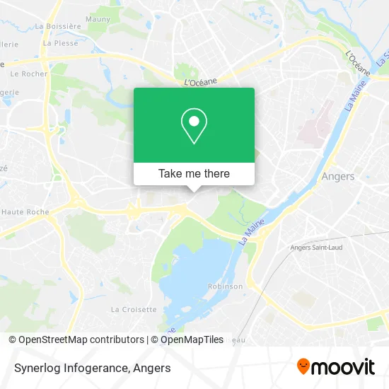 Synerlog Infogerance map
