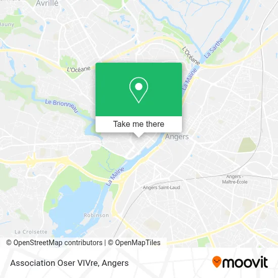 Association Oser VIVre map