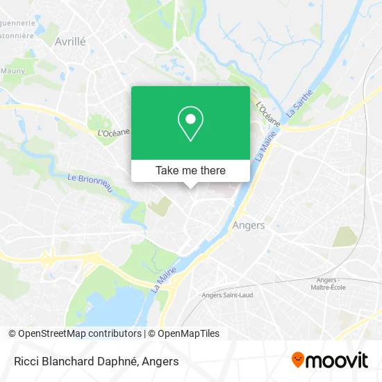 Ricci Blanchard Daphné map