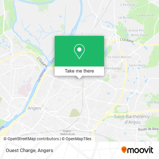 Ouest Charge map