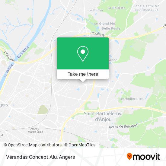 Vérandas Concept Alu map