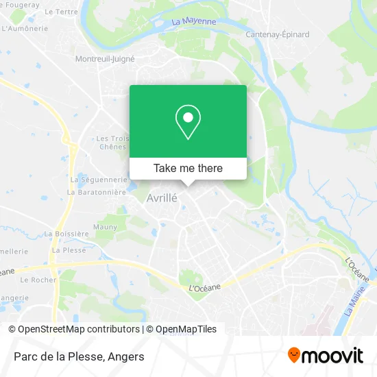 Parc de la Plesse map