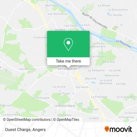 Ouest Charge map