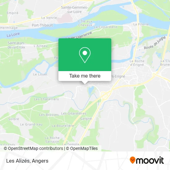 Les Alizés map
