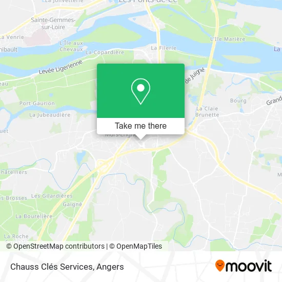 Chauss Clés Services map