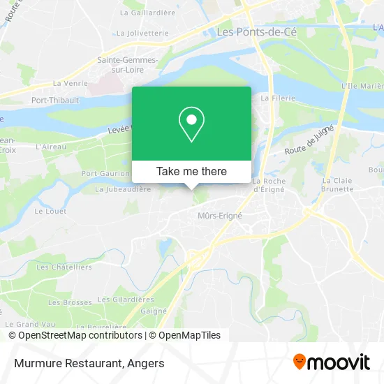 Murmure Restaurant map