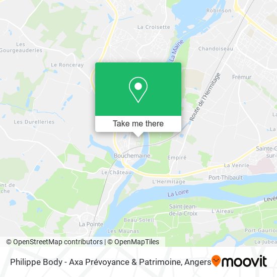 Philippe Body - Axa Prévoyance & Patrimoine map