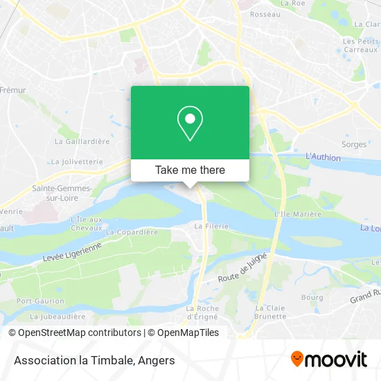 Association la Timbale map