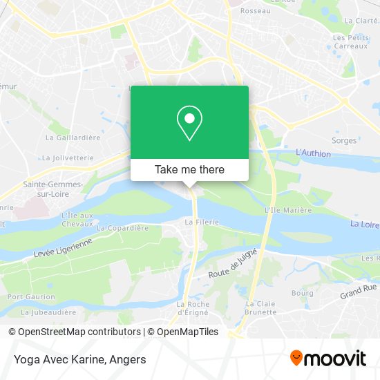 Yoga Avec Karine map