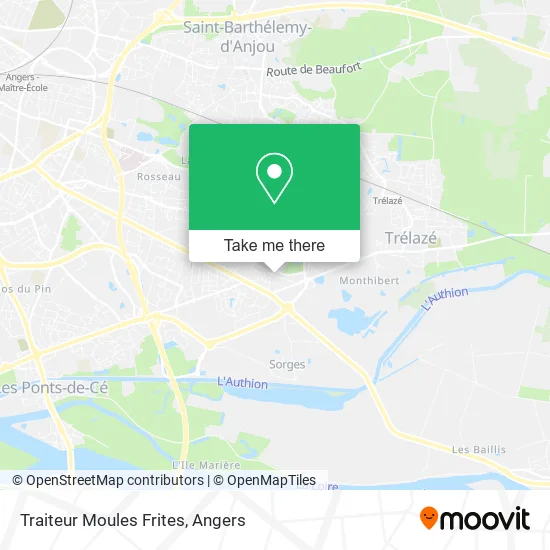 Traiteur Moules Frites map