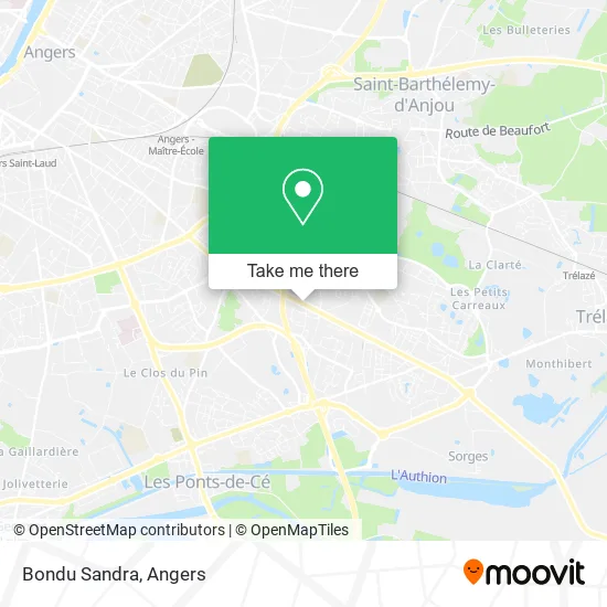 Bondu Sandra map