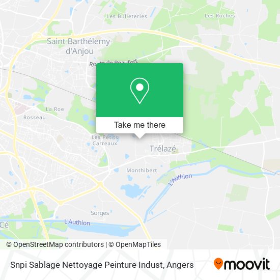 Snpi Sablage Nettoyage Peinture Indust map
