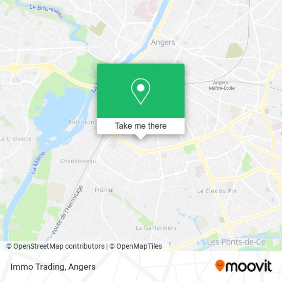 Immo Trading map