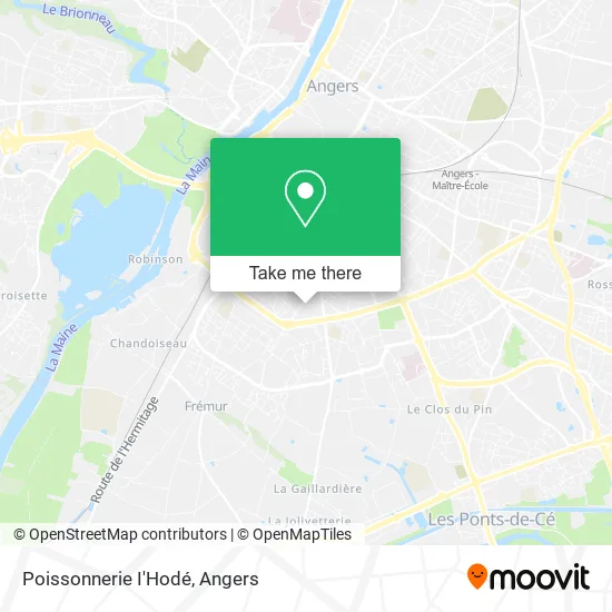 Poissonnerie I'Hodé map