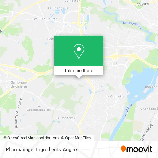 Pharmanager Ingredients map