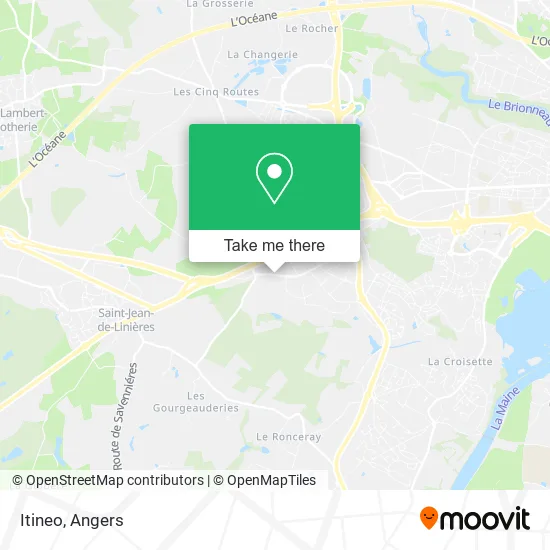 Itineo map