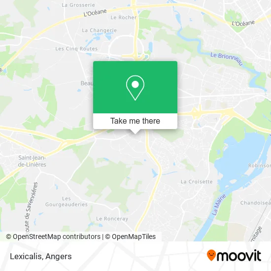 Lexicalis map