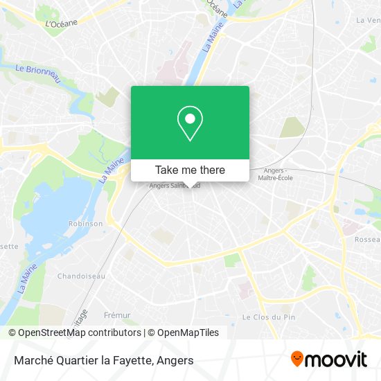 Marché Quartier la Fayette map