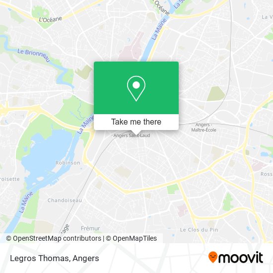 Legros Thomas map