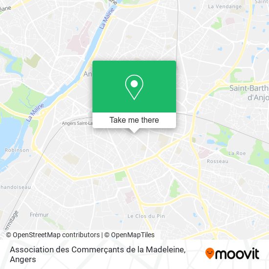 Association des Commerçants de la Madeleine map