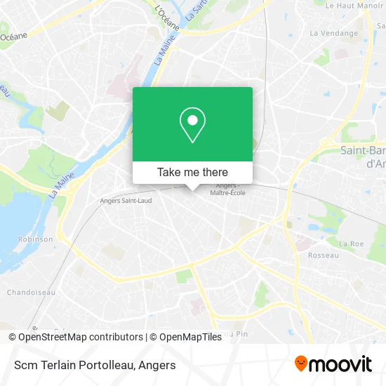 Scm Terlain Portolleau map