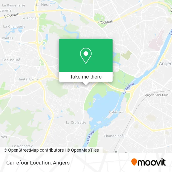 Carrefour Location map
