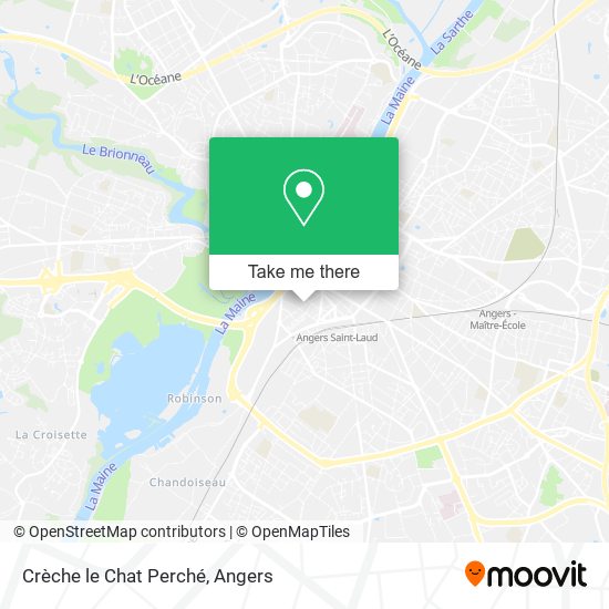 Crèche le Chat Perché map