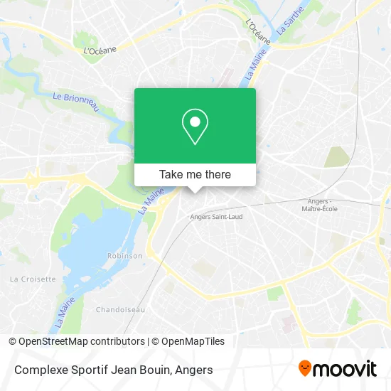 Complexe Sportif Jean Bouin map