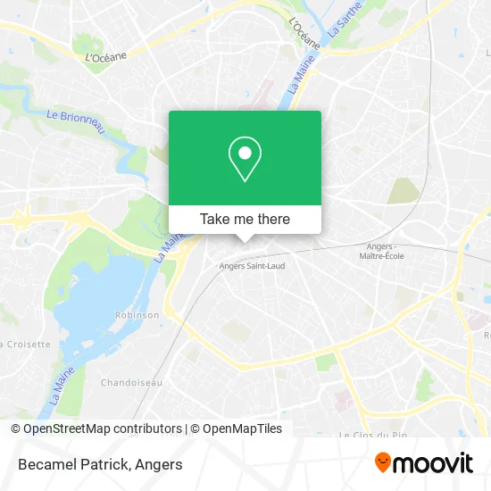 Becamel Patrick map