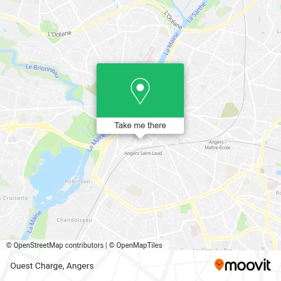Ouest Charge map