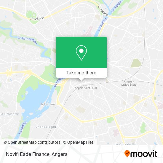 Novifi Esde Finance map