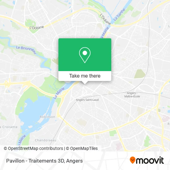 Pavillon - Traitements 3D map