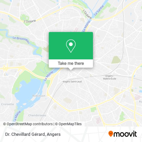 Dr. Chevillard Gérard map
