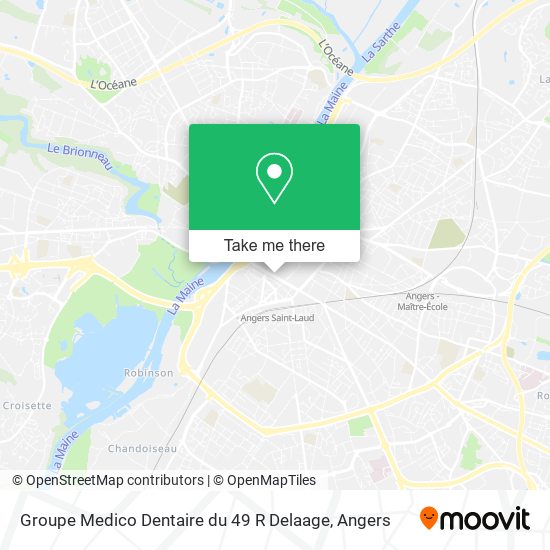 Mapa Groupe Medico Dentaire du 49 R Delaage