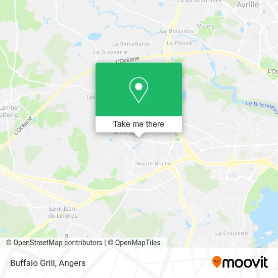 Buffalo Grill map