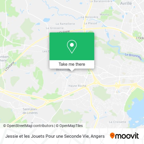Jessie et les Jouets Pour une Seconde Vie map