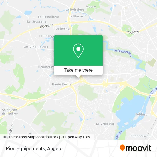 Piou Equipements map