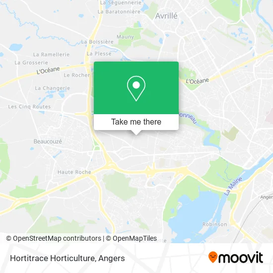 Hortitrace Horticulture map