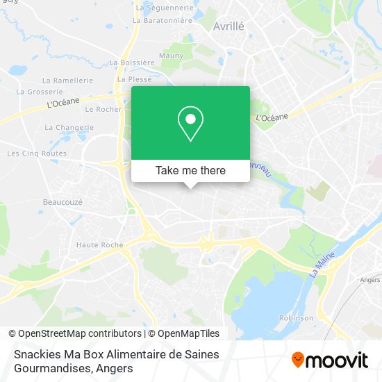 Snackies Ma Box Alimentaire de Saines Gourmandises map