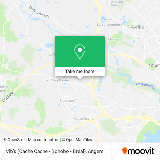 Vib's (Cache Cache - Bonobo - Bréal) map