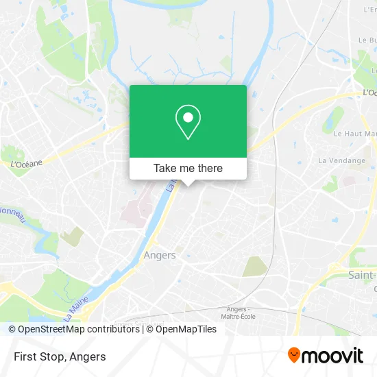 First Stop map