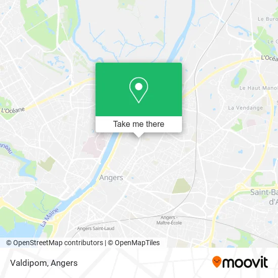 Valdipom map