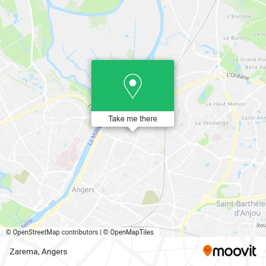 Zarema map