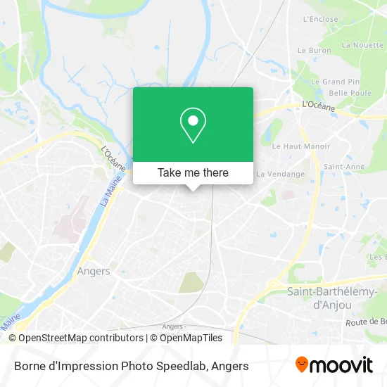 Borne d'Impression Photo Speedlab map