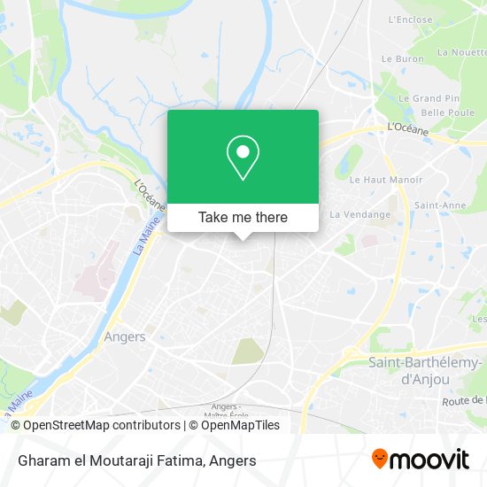 Gharam el Moutaraji Fatima map